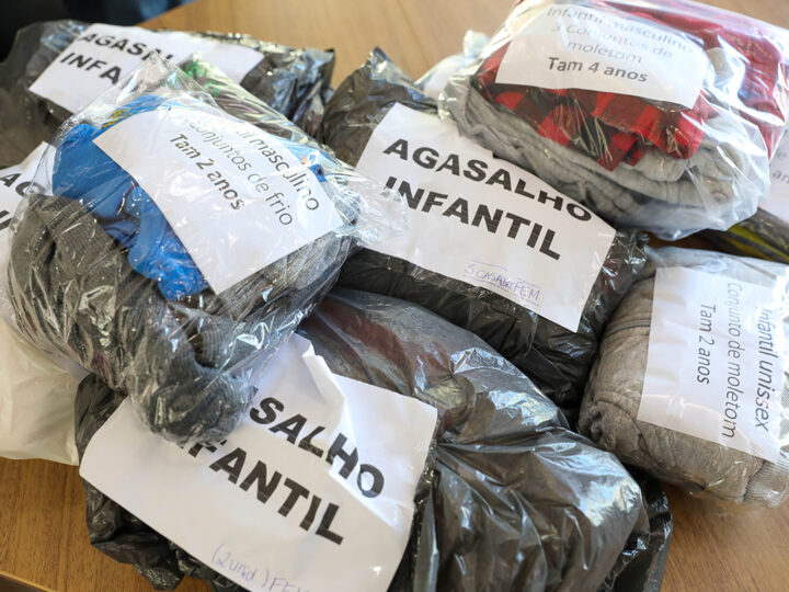 Campanha do agasalho solidário aquece o Distrito Federal com 4 mil itens arrecadados