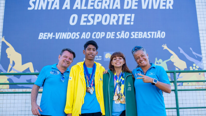 Atletas Paralímpicos de São Sebastião brilham nos jogos escolares do DF