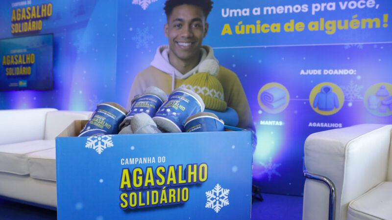 Campanha do Agasalho Solidário chega aos últimos dias