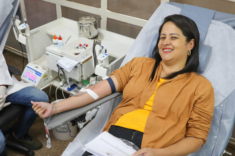 Verônica Góes fez o procedimento perla primeira vez: “Pode ser que hoje eu não esteja precisando, mas outra pessoa está, e no futuro, quem sabe, eu ou alguém próximo também possa precisar”