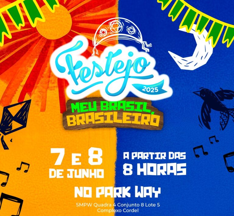 Festa Junina "Meu Brasil Brasileiro" agita Park Way neste fim de semana!