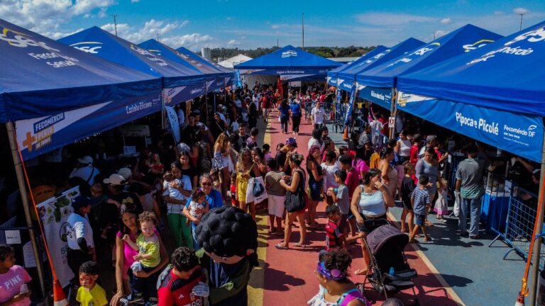 Fecomércio + Perto de Todos reúne 5 mil pessoas em Brazlândia