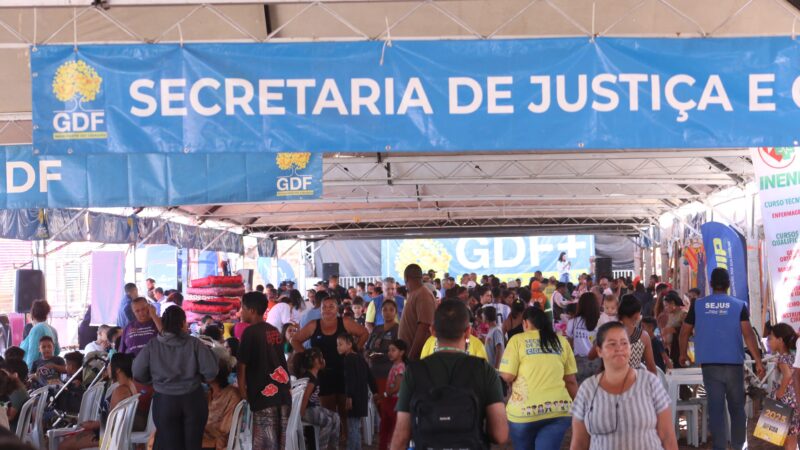 Santa Luzia recebe GDF Mais Perto do Cidadão com serviços públicos
