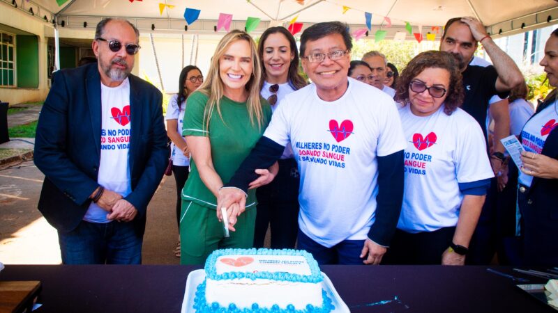 Campanha “Mulheres no Poder” reforça urgência da doação de sangue no DF