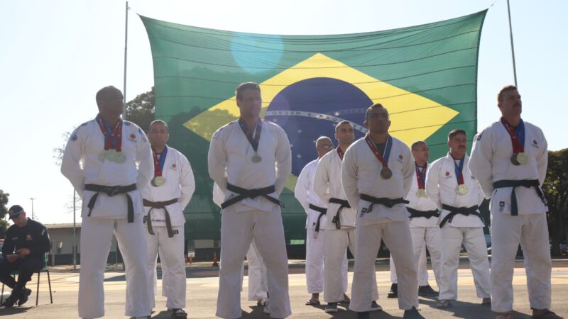 PMDF homenageia lendas das artes marciais e atletas campeões