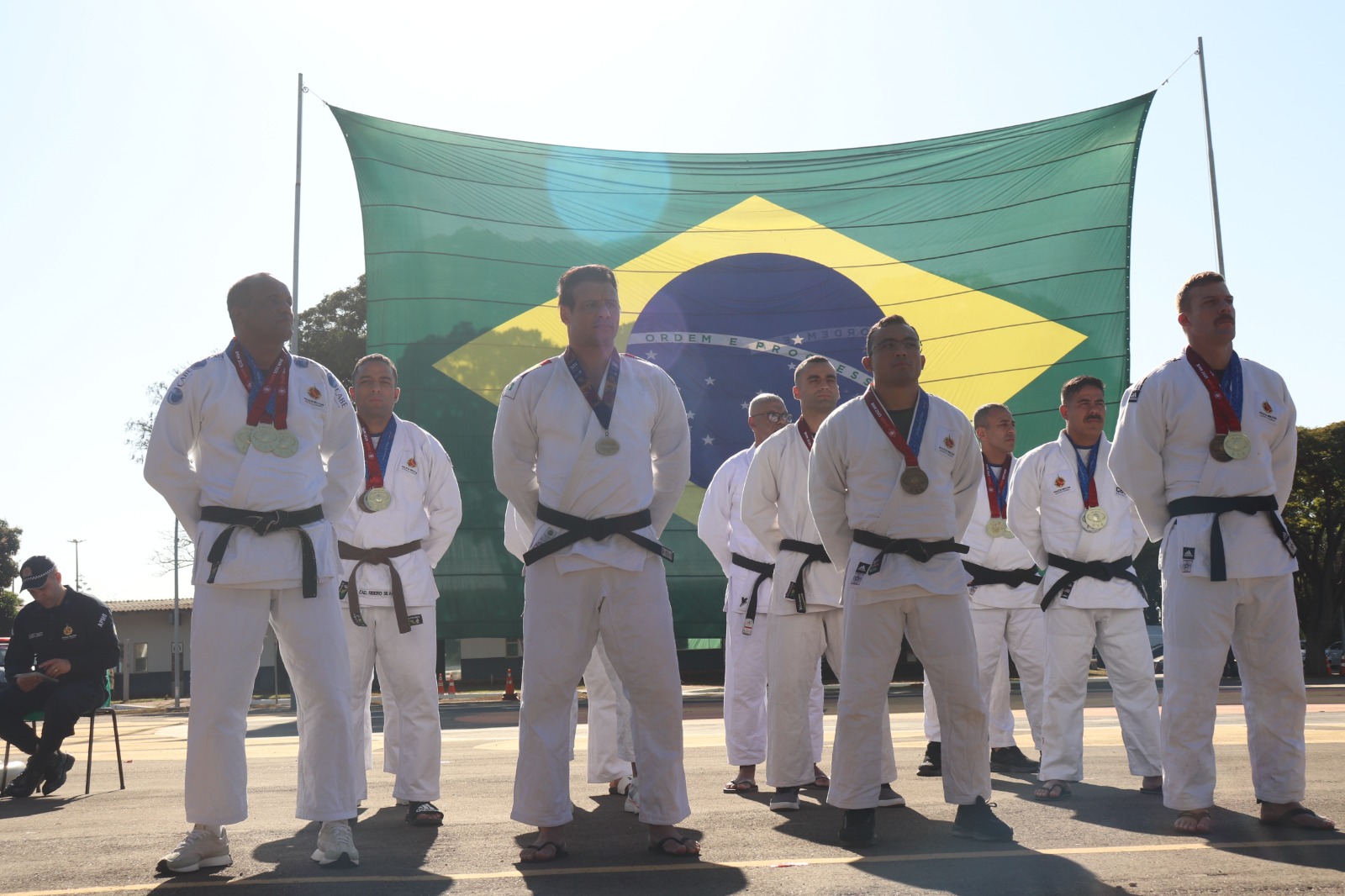 PMDF homenageia lendas das artes marciais e atletas campeões