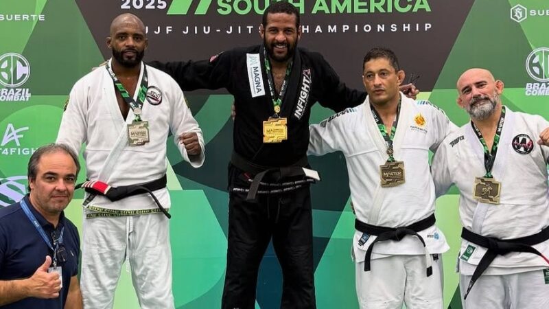 Sargento conquista bronze em Grand Slam de Jiu-Jítsu