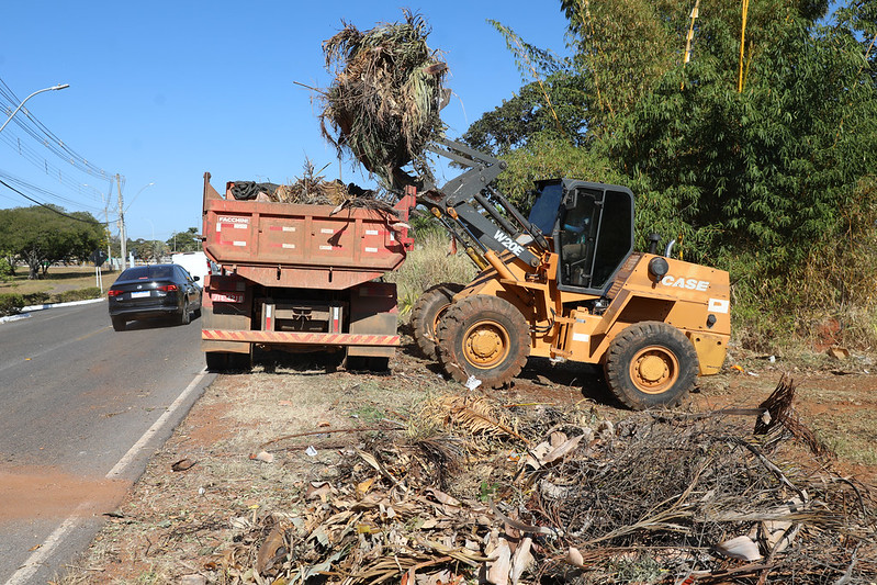 Park Way recebe mutirão de limpeza e manutenção