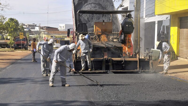 Avenida Brasília em Arniqueira ganha asfalto novo e mais qualidade de vida