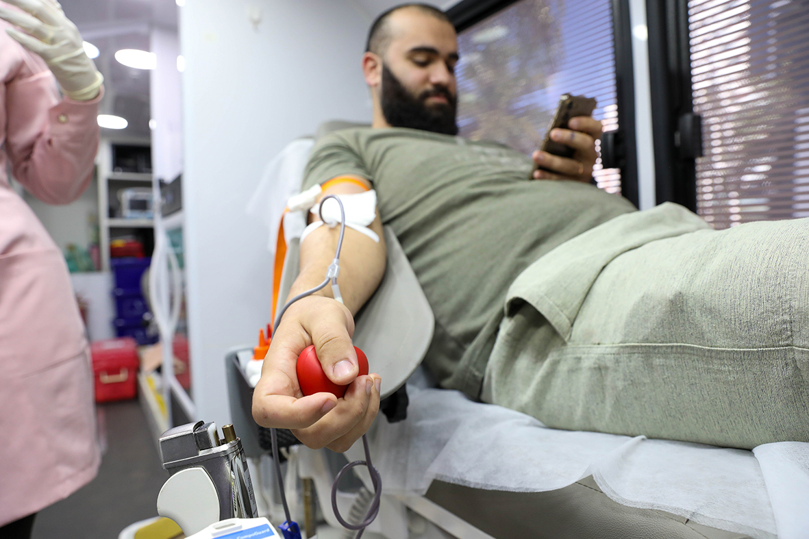 Unidade Móvel do Hemocentro de Brasília esteve em Águas Claras