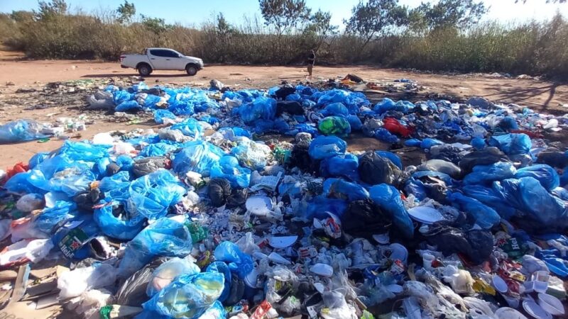 Supermercados multados por descartar lixo em área de proteção