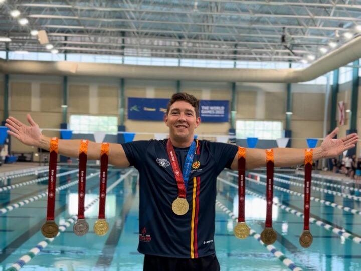 Atleta da PMDF brilha na natação e conquista 7 medalhas