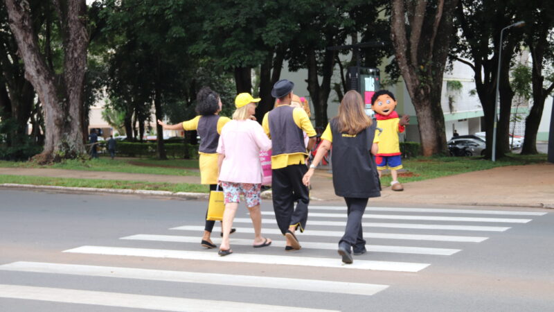DF comemora Dia do Pedestre com redução de 16% de óbitos em vias da capital