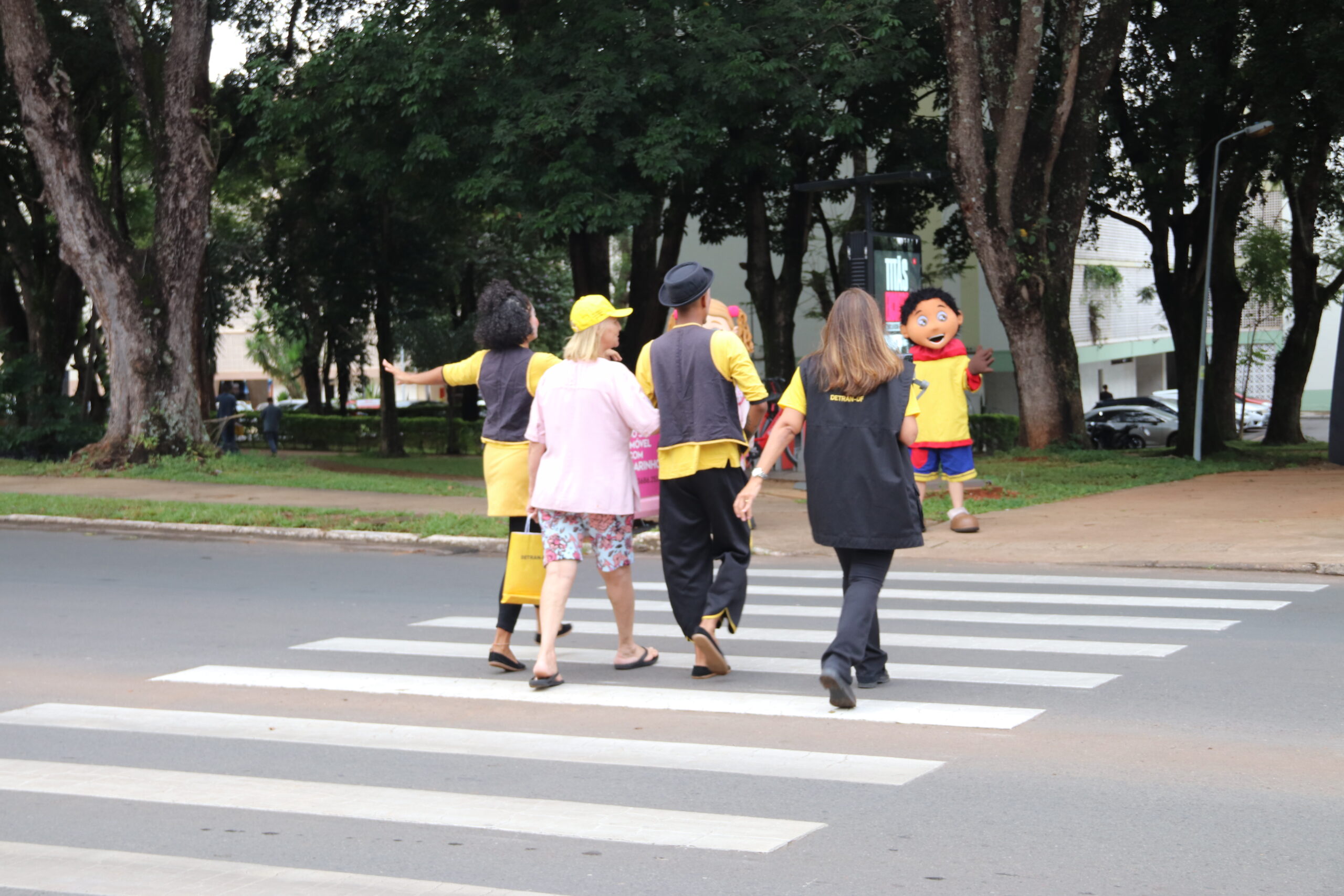 DF comemora Dia do Pedestre com redução de 16% de óbitos em vias da capital