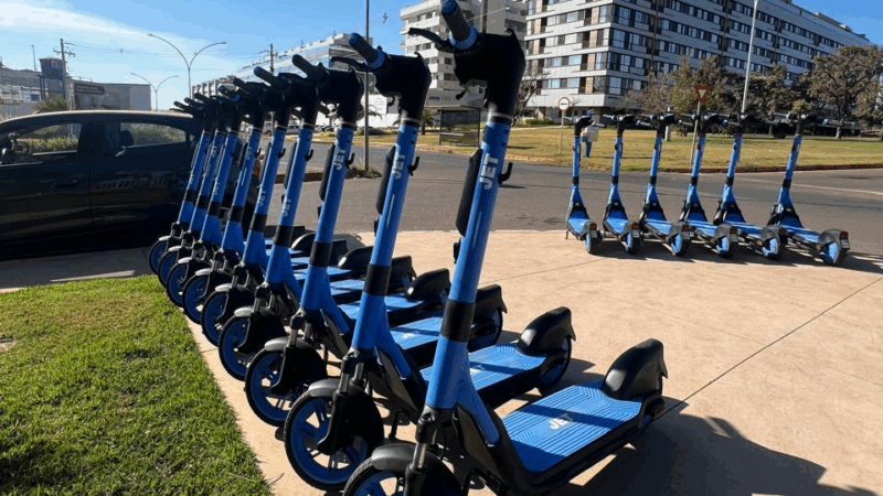 Patinetes elétricos chegam ao Noroeste para facilitar deslocamento