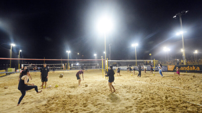 Mais esporte à noite no Guará com nova iluminação do Cave