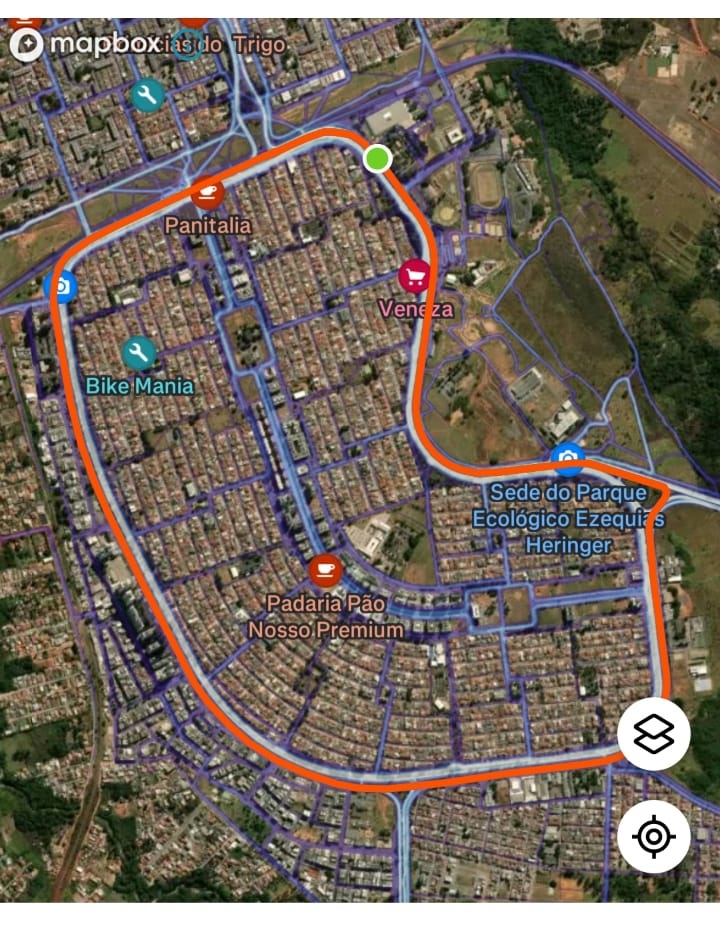 Passeio de bike celebra Dia da Independência