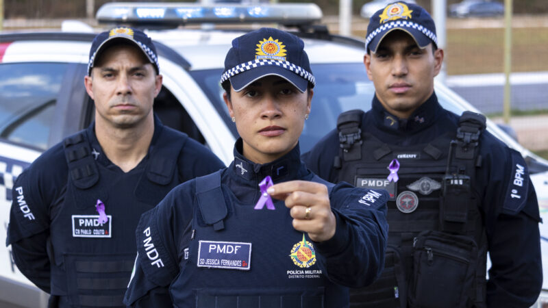 PMDF reforça combate à violência contra a mulher