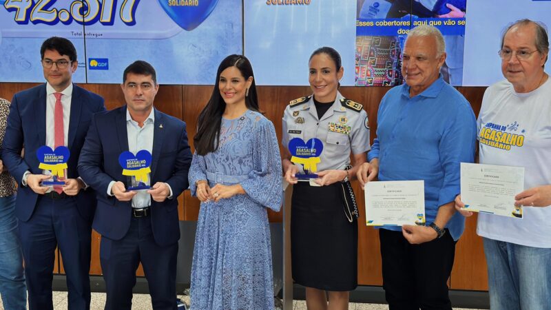 Campeã da Campanha do Agasalho 2025