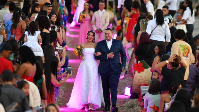 Casamento Comunitário do DF celebra 100 histórias