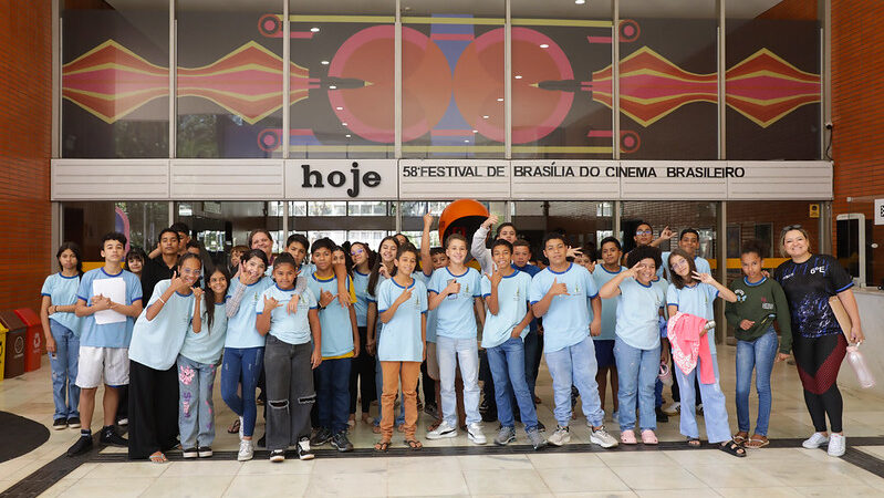 400 estudantes da rede pública no Festival de Cinema de Brasília