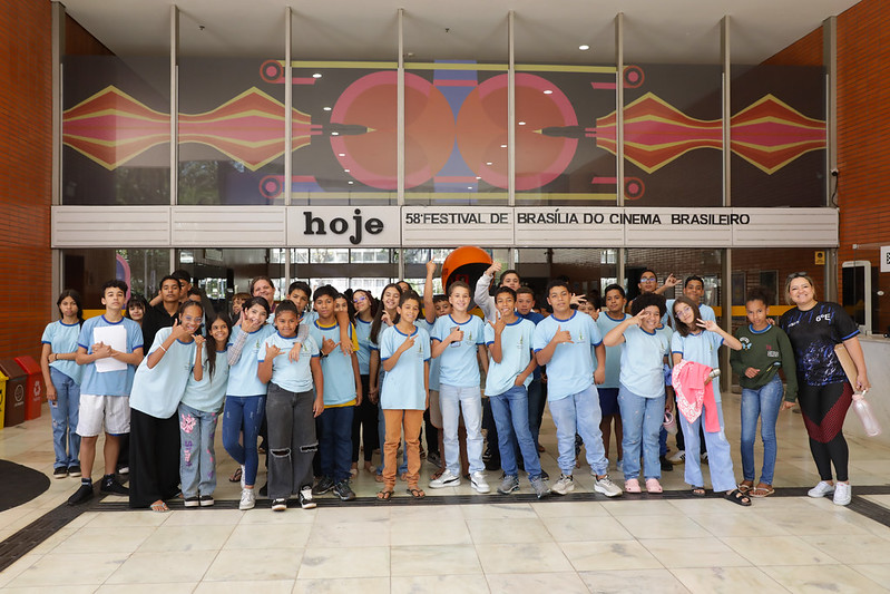 400 estudantes da rede pública no Festival de Cinema de Brasília