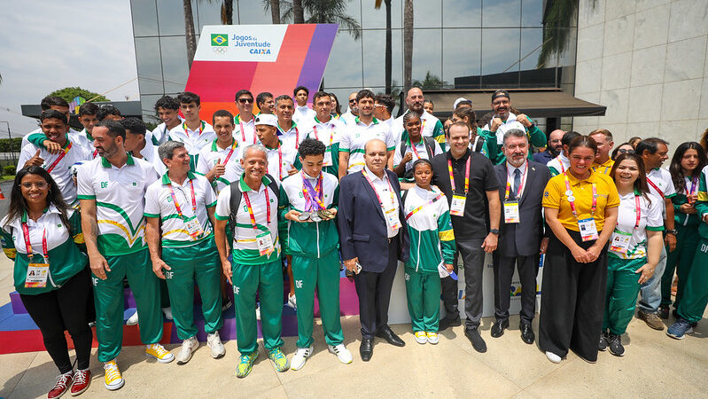 DF sedia Jogos da Juventude e celebra a capacidade de receber grandes eventos esportivos