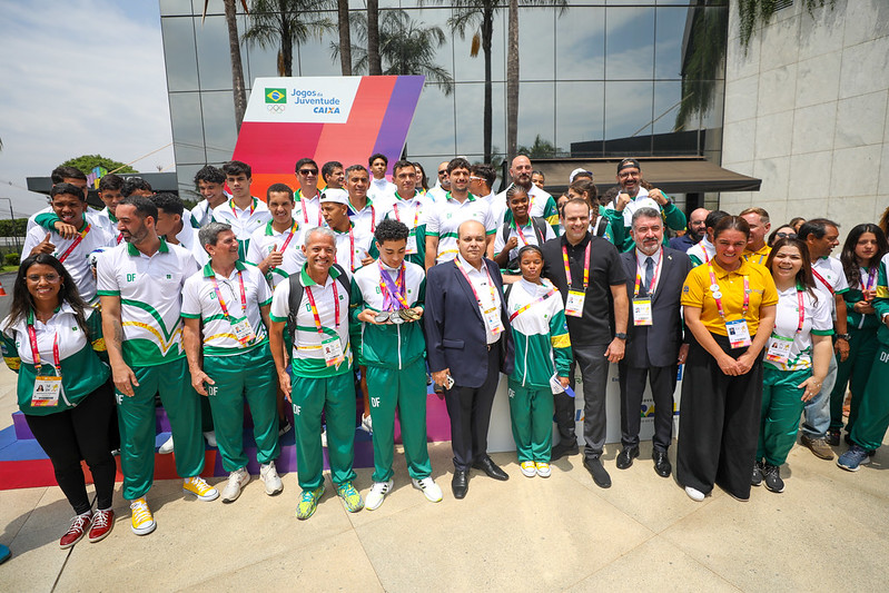DF sedia Jogos da Juventude e celebra a capacidade de receber grandes eventos esportivos