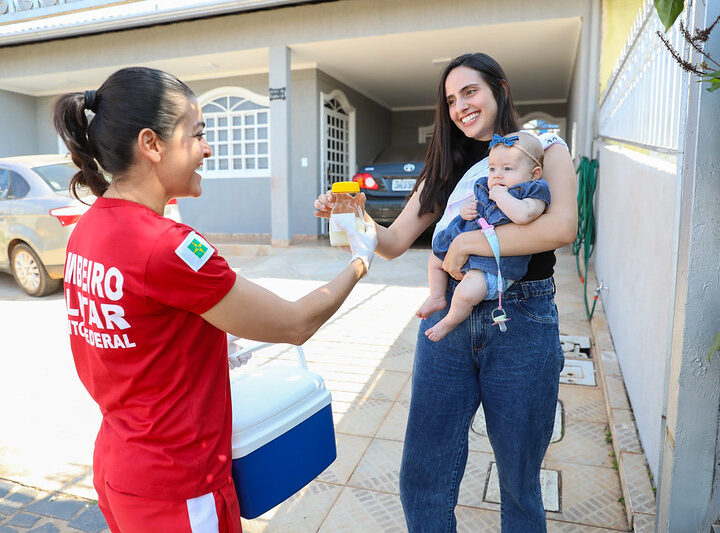 Bombeiros do DF: Heróis que salvam vidas com leite materno