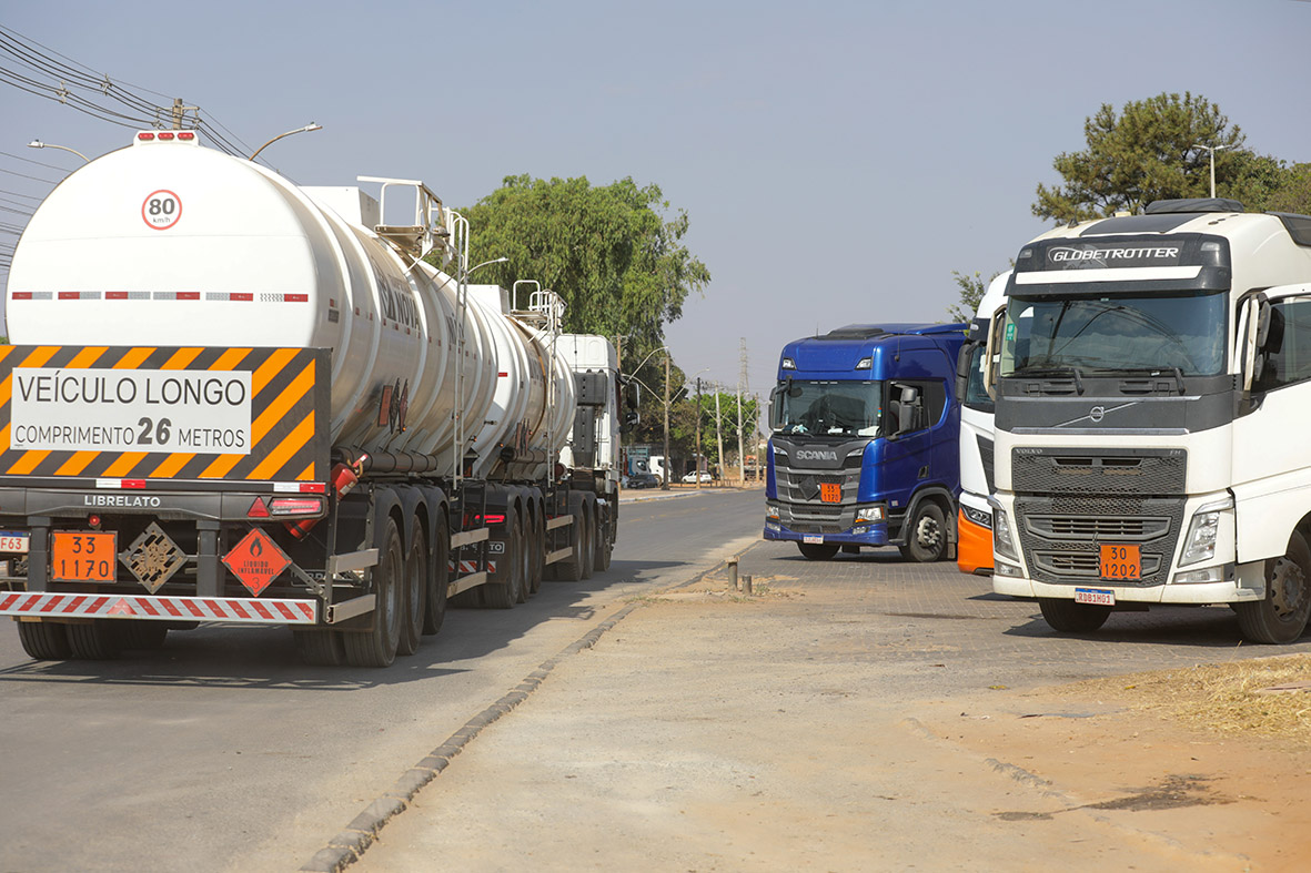 Rota de Segurança do SIA desafoga trânsito no DF