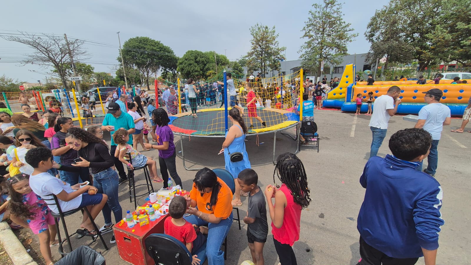 Chega ao Recanto das Emas lazer e serviços gratuitos