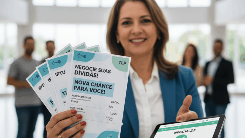 Negocie suas dívidas de IPTU e IPVA com o GDF