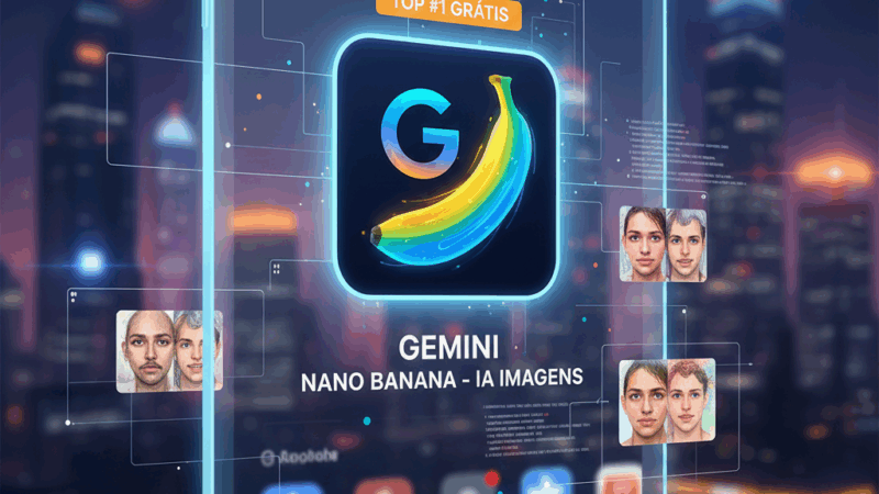 Gemini Dispara na App Store com Nano Banana