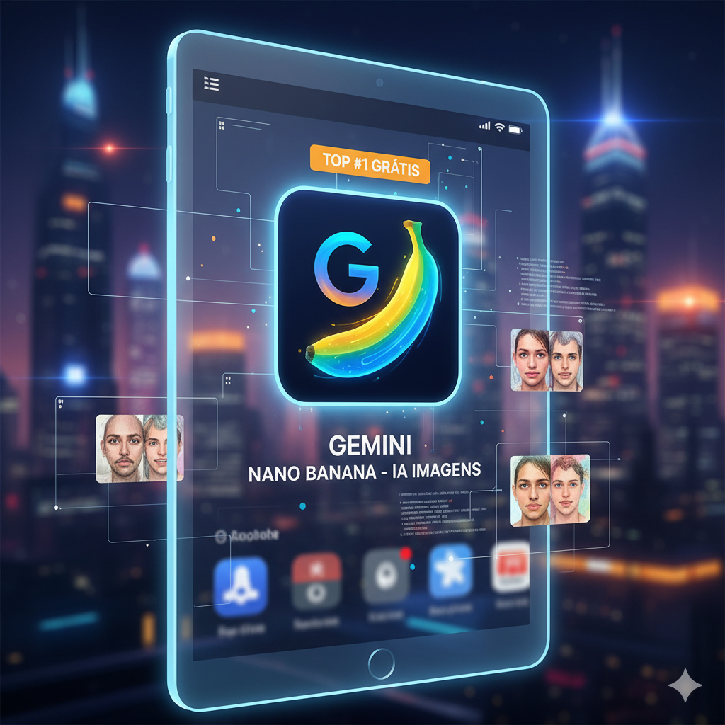 Gemini Dispara na App Store com Nano Banana