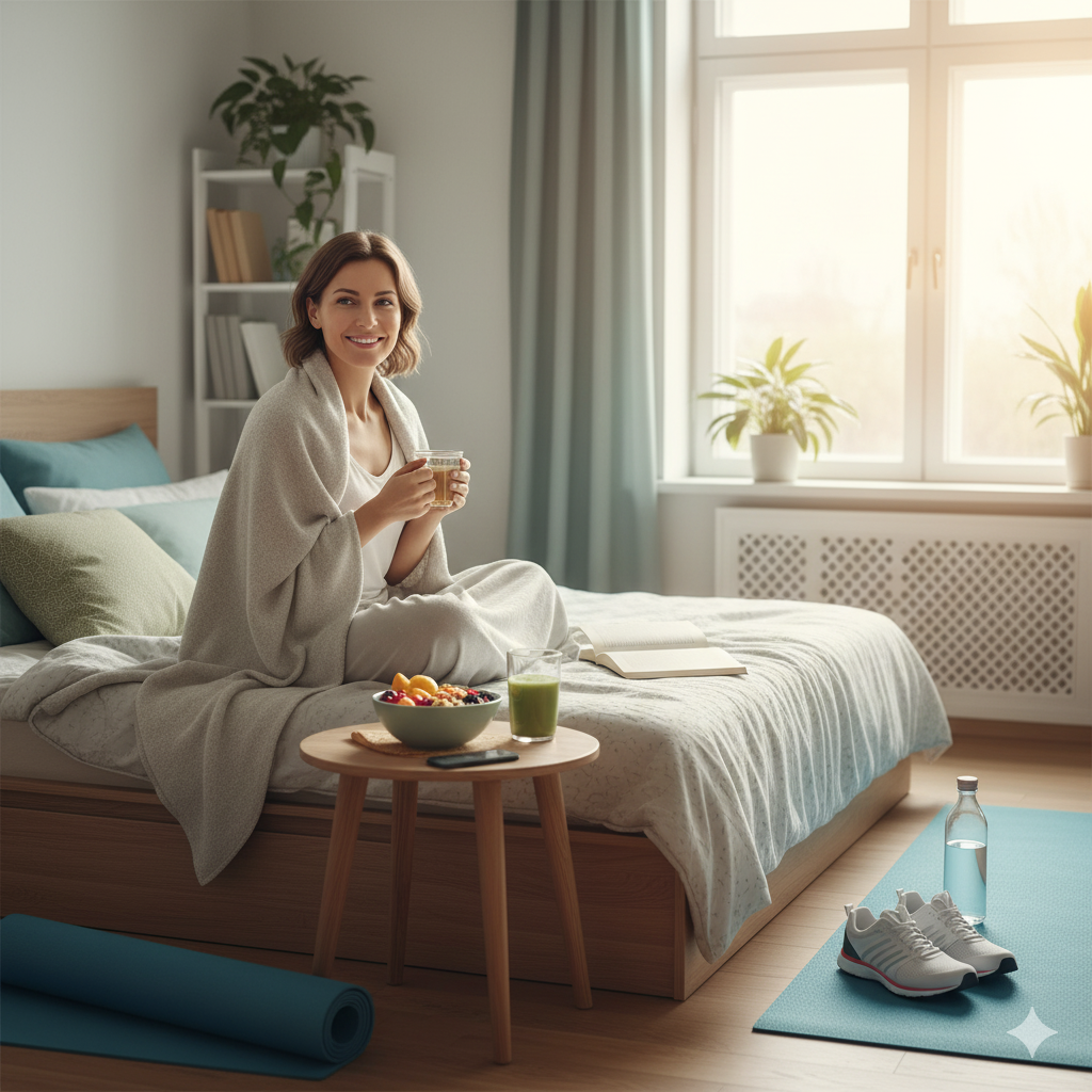 Como alimentação e sono ajudam na sua saúde