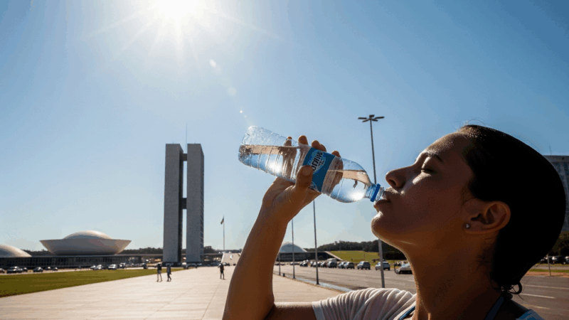 Brasília bate novo recorde de temperatura