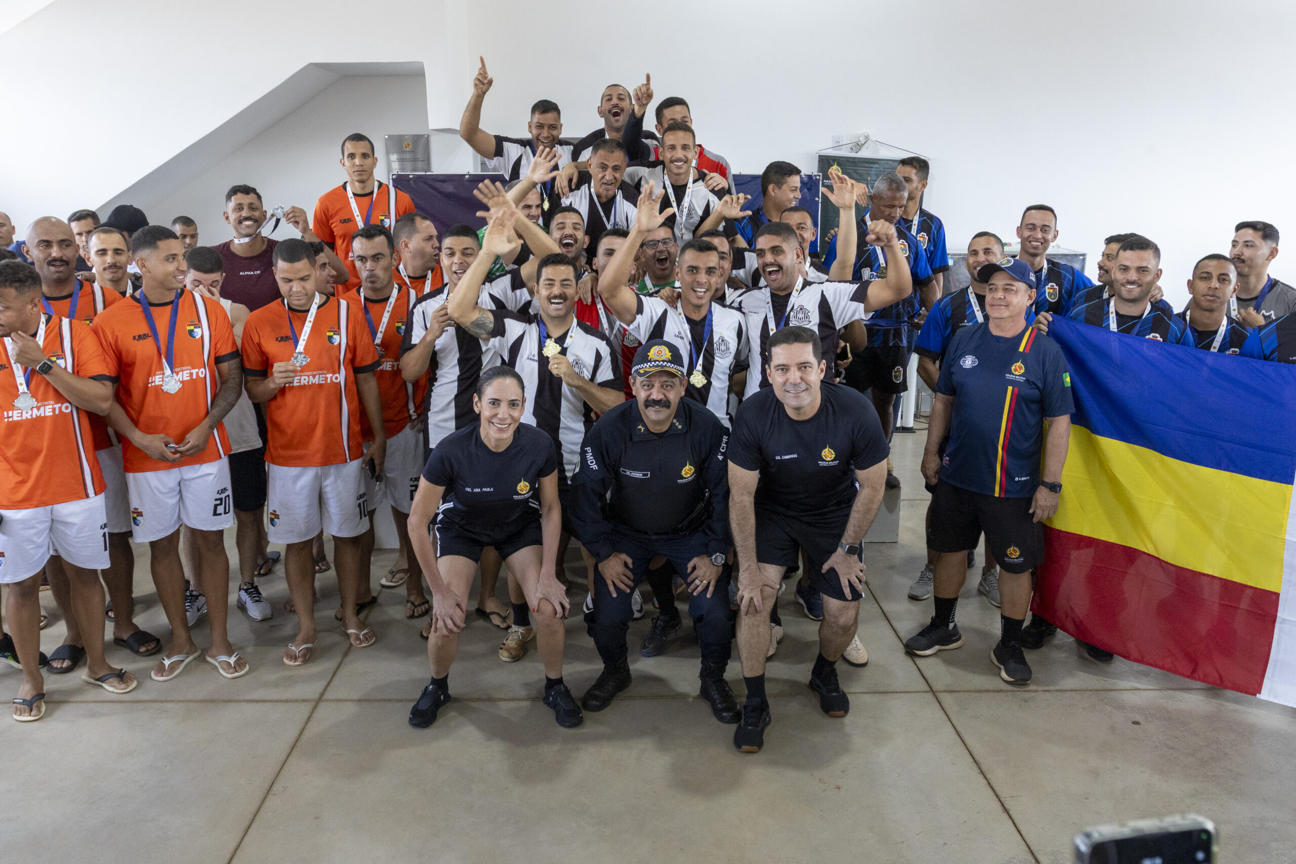 Jogos Internos da PMDF tem 550 atletas em competição