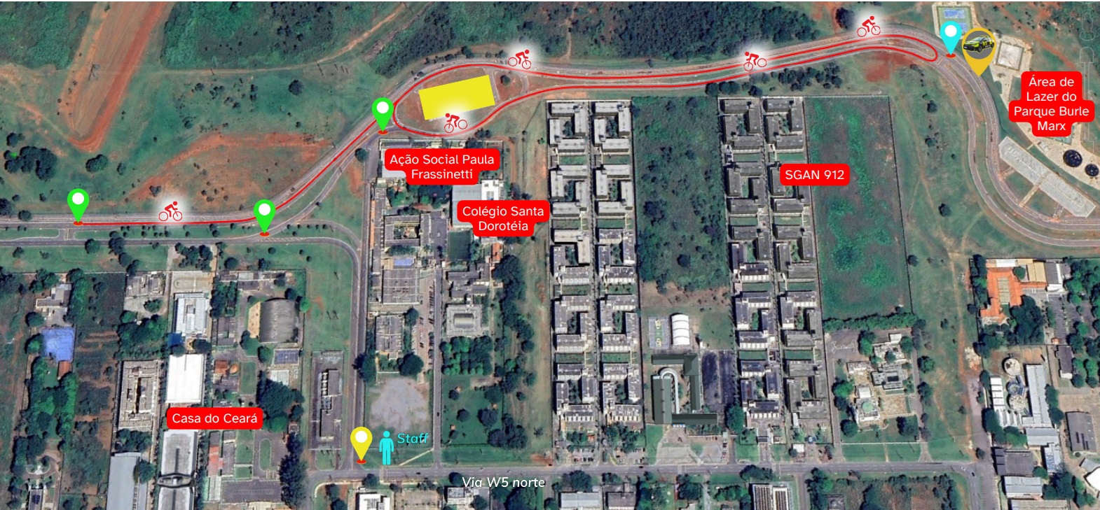 Fique de olho! Evento esportivo altera trânsito na Asa Norte