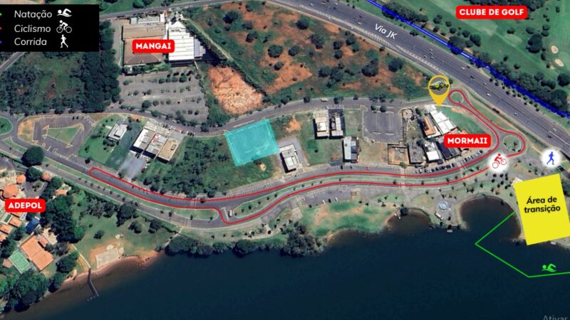 Jogos da Juventude alteram o trânsito na Orla da Ponte JK