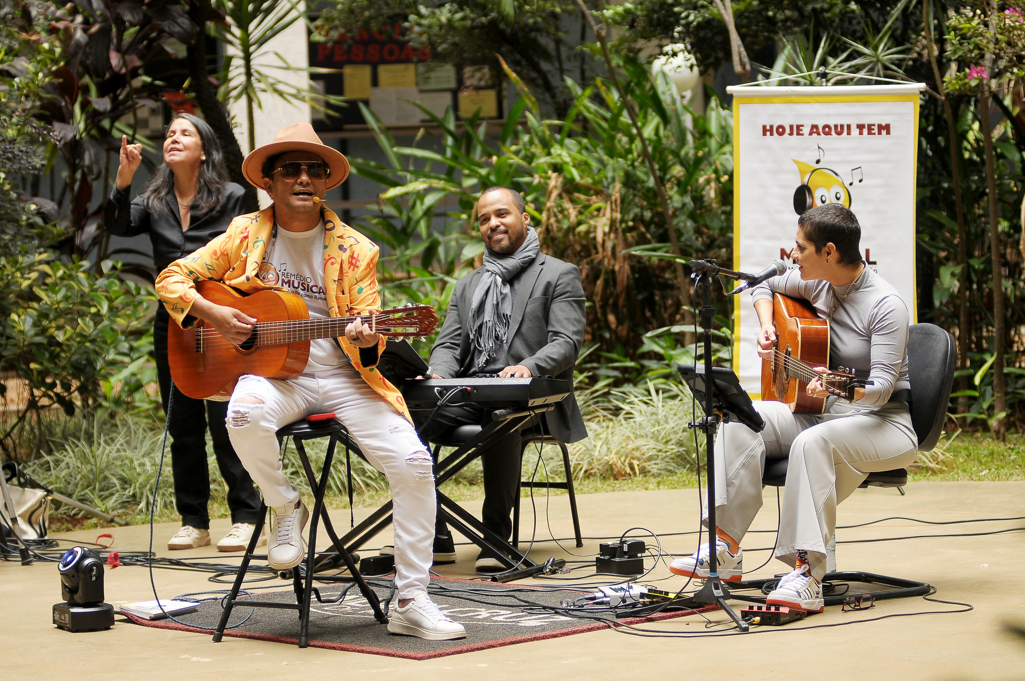 “Música como Remédio” Volta ao HRAN e leva alegria a pacientes