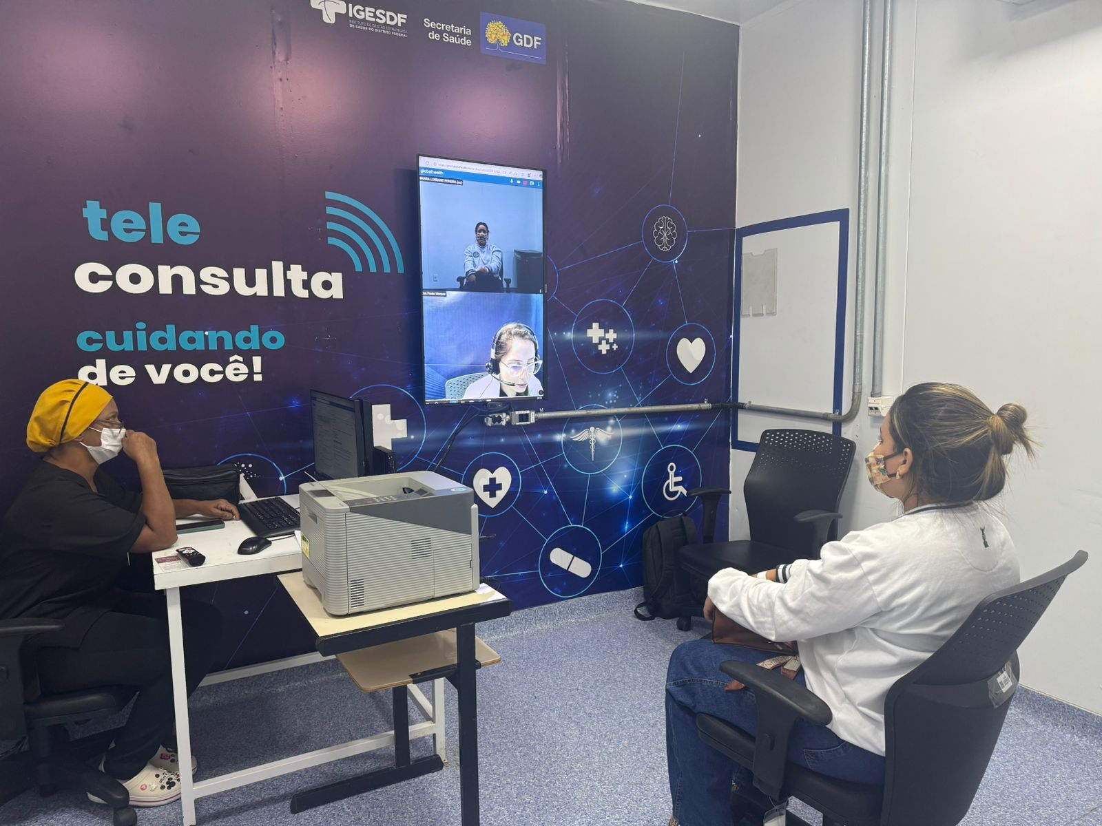 Teleconsultas chegam a mais UPAs em Brasília