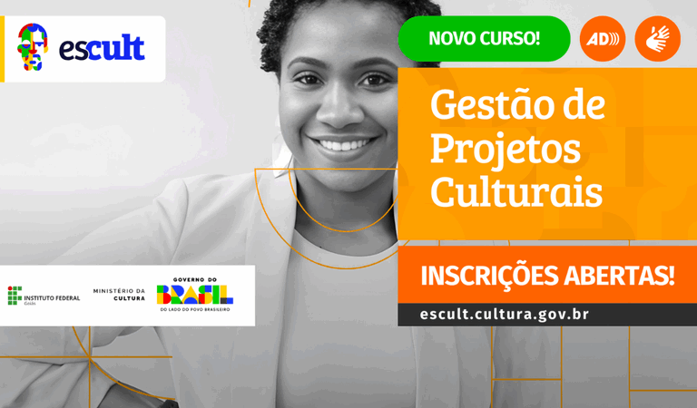 Novo curso gratuito de Gestão de Projetos Culturais