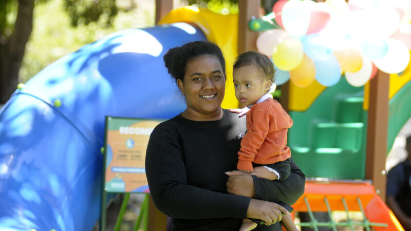 Unidades de saúde em Taguatinga ganham parquinhos para crianças