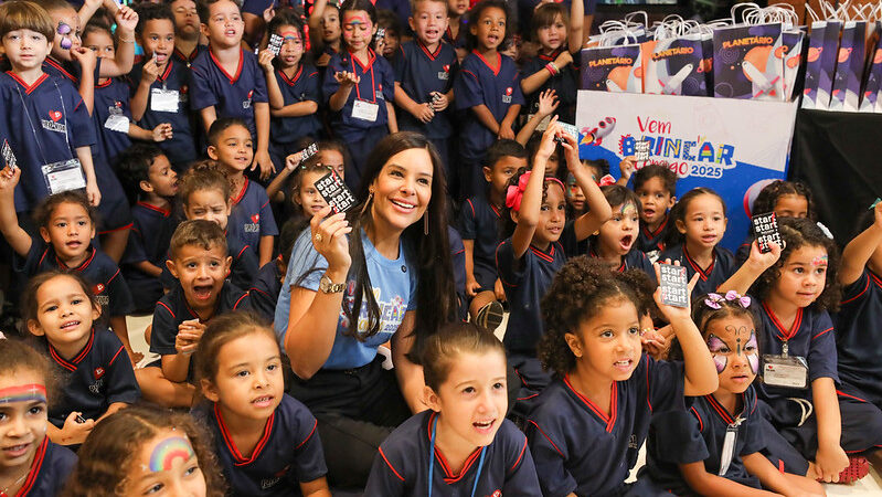 Campanha Vem Brincar Comigo leva diversão para 500 crianças