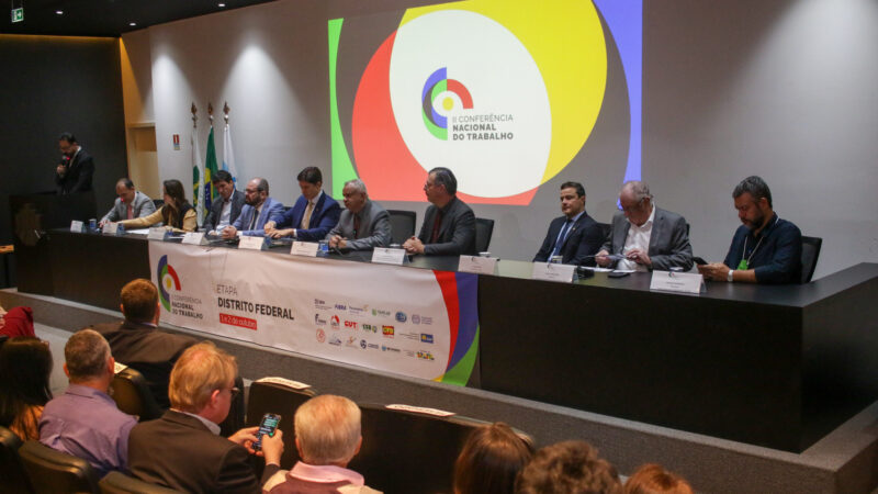 Fecomércio-DF participa do II Conferência Nacional do Trabalho