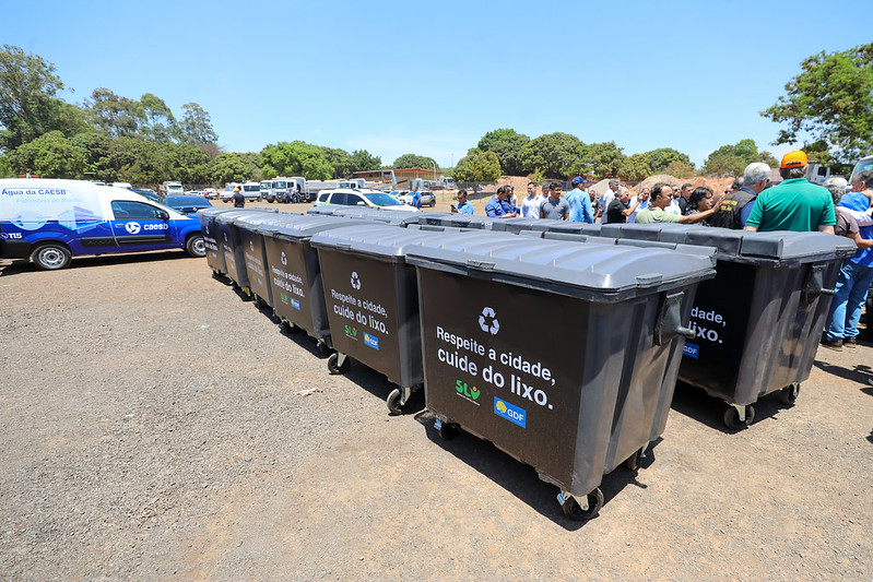 40 novos contêineres de lixo chegam à região!