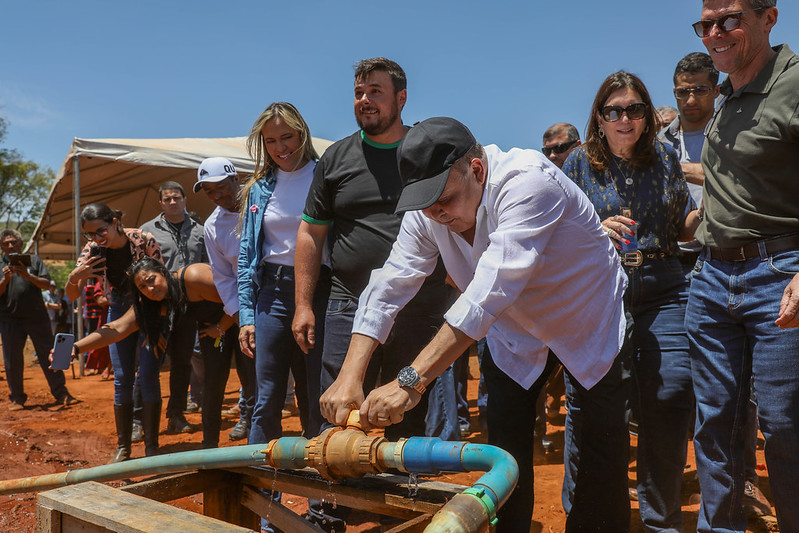 Segurança Hídrica em Planaltina para beneficiam famílias