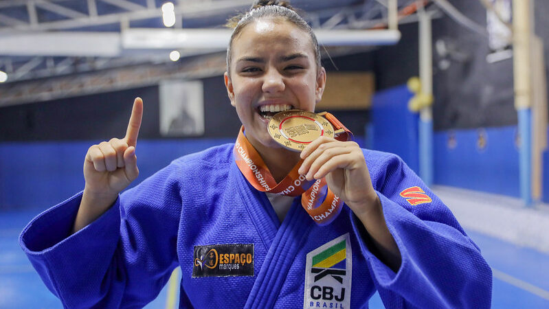 Nicole Marques é a 1ª Brasiliense campeã mundial de judô júnior!
