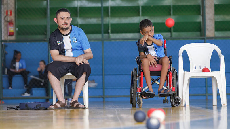 Paratletas de São Sebastião brilham na Bocha e vão para nacional escolar