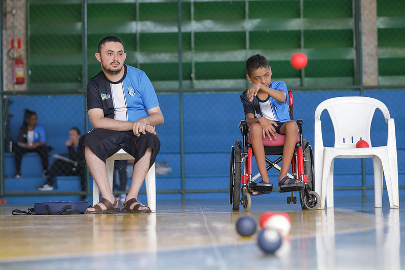 Paratletas de São Sebastião brilham na Bocha e vão para nacional escolar